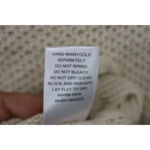 Michael Stars Long Sleeve Open Knit Hi-Lo Tunic-Size XS-Beachy - Picture 6 of 8